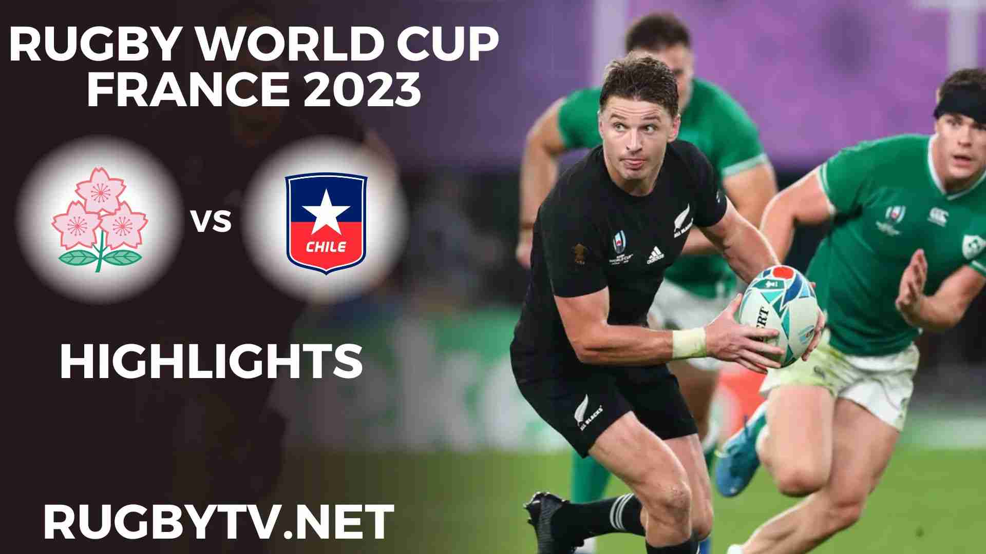 Japan Vs Chile Highlights Rugby World Cup 2023