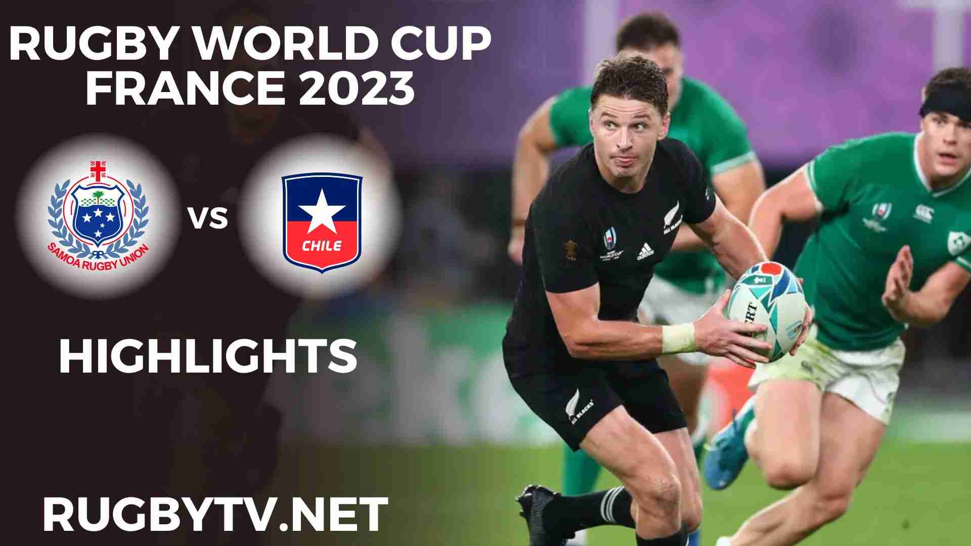 Samoa Vs Chile Highlights Rugby World Cup 2023