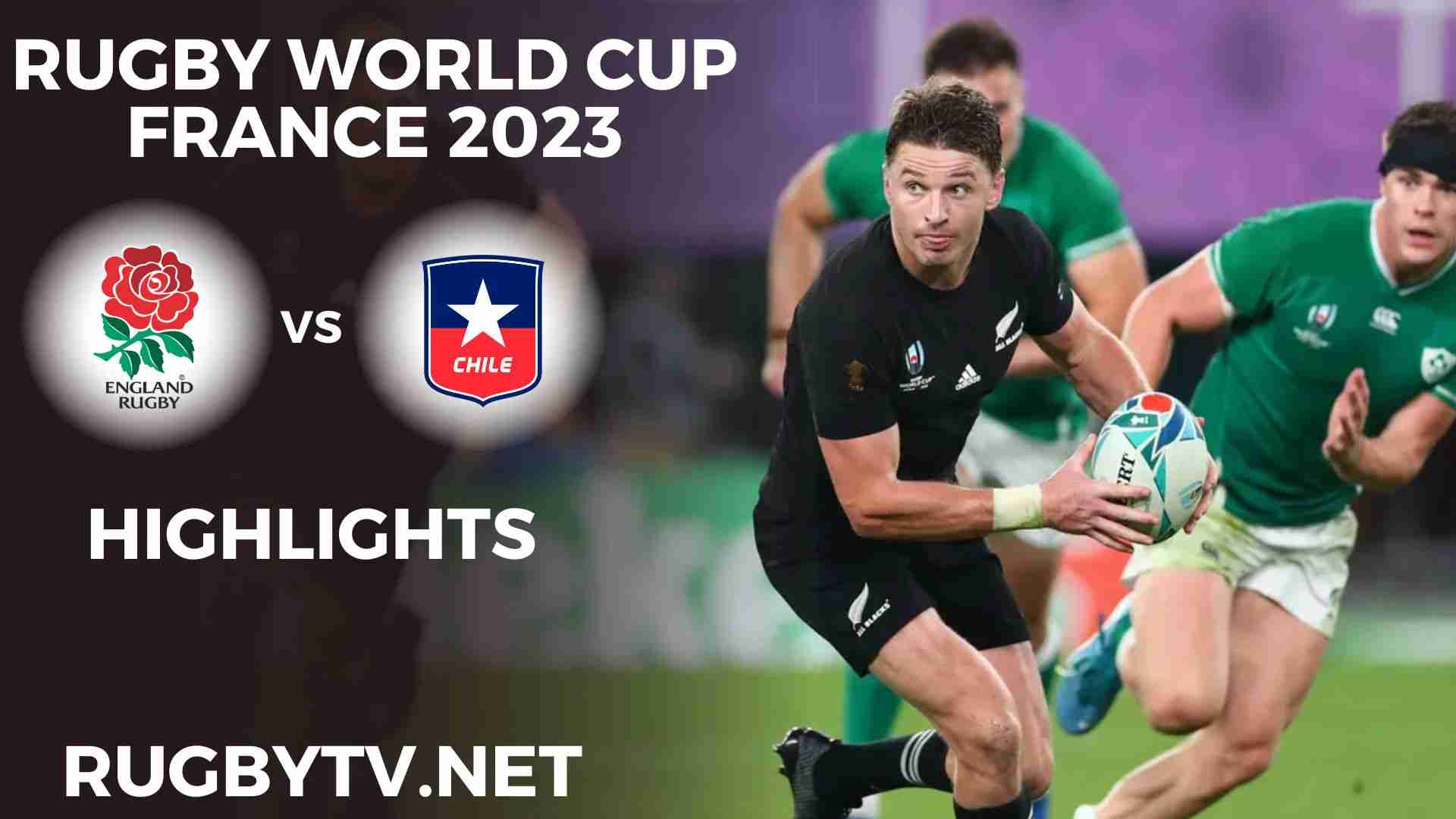 England Vs Chile Highlights Rugby World Cup 2023